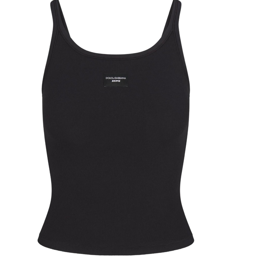 Dolce & Gabbana Elegant Black Tank Top